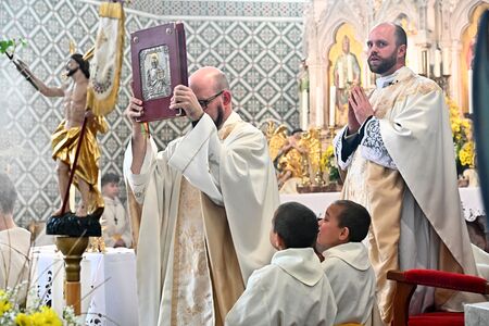 Vseslovenski blagoslov motoristov in motorjev v Mirni Peci 21042025 (25)